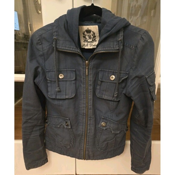 BB Dakota Cargo Jacket Lake Blue Jack ASO Bella Swan Twilight sz M. RARE. Y2K - Picture 12 of 14